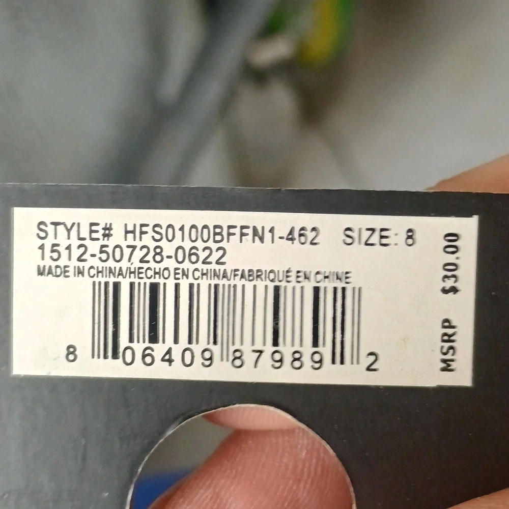 Hurley Blue Flip Flops